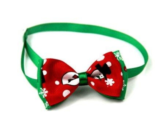 Christmas Pet Bow Ties - Festive Handmade Accessories For Dogs And