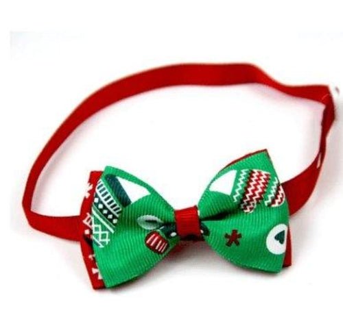 Christmas Pet Bow Ties - Festive Handmade Accessories For Dogs And